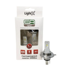 Светодиодные лампы H4 EA Light X LSKA G11 3000Lm 3000K 12-24V 2 шт