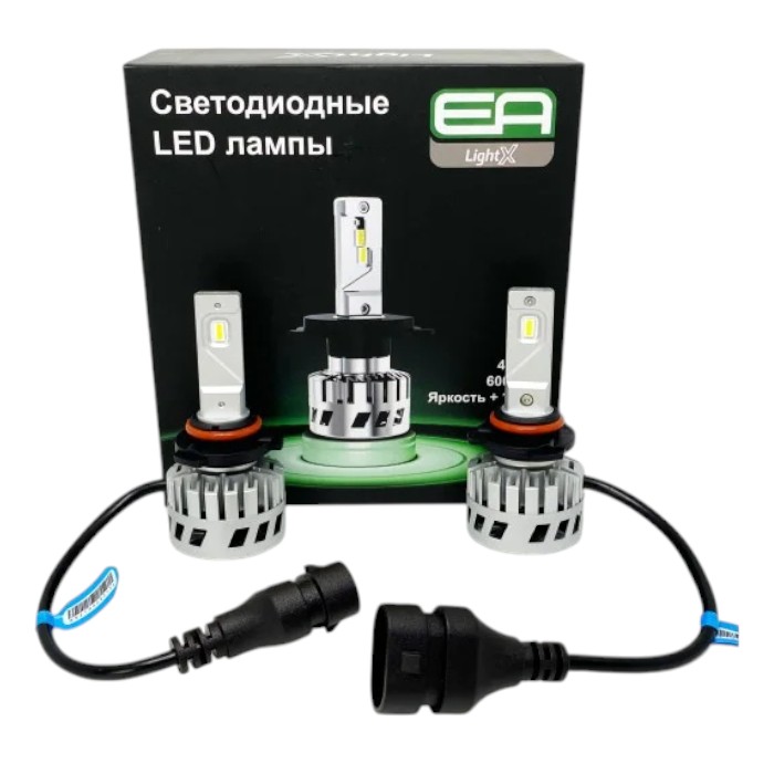 Светодиодные лампы H11 EA Light X S4 6000Lm 4500K 12-24V 2 шт