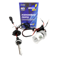 Комплект ксеноновых ламп (2 шт) H27 35W EA Light X 6000K (Холодный белый, Металлическая база)