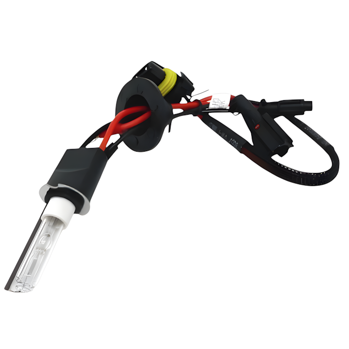 Лампа ксенонова H3 EA Light X 6000K 12V 35W (PK22s), 3600 lm, біле світло з блакитним відтінком