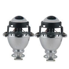 Комплект біксенонових лінз 1.8" H1 mini для установки в патрон H4/H7 (2 шт.)