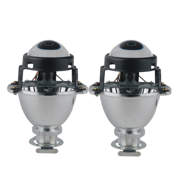 Биксеноновые линзы 1.8" H1 — Мини, для установки в H7/H4, 12V