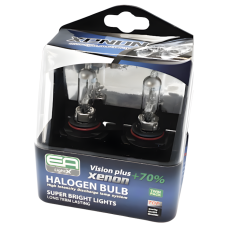 Комплект галогенных ламп EA Light X 9005 12V 65W P20d VISION PLUS+70% (пластиковый бокс 2шт)
