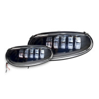 Противотуманные фары Daewoo Lanos 50W LED белый свет ближний луч комплект 2 шт (01773)