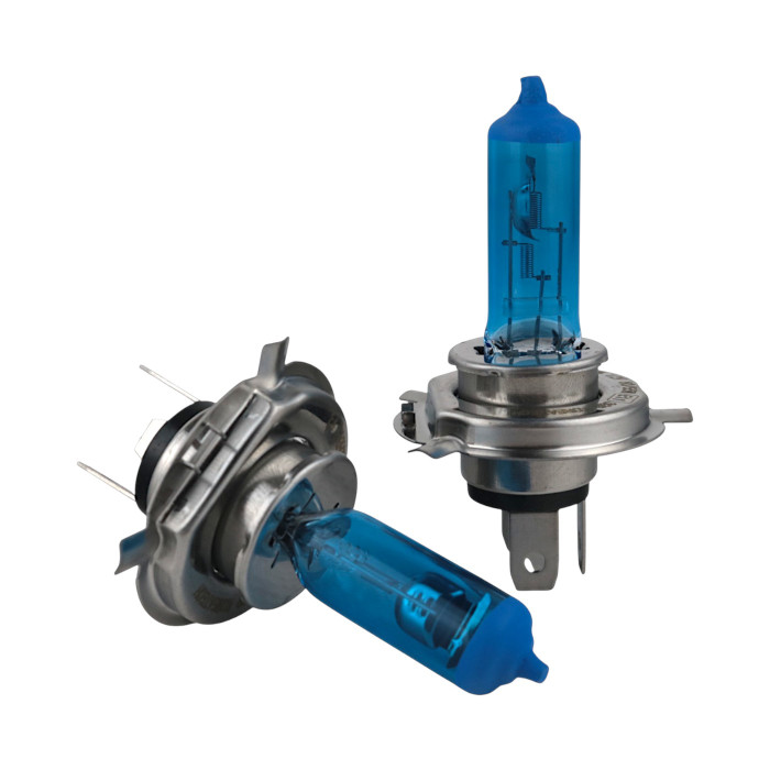 Галогенная лампа H4 12V 60/55W P43t BlueVision +150%