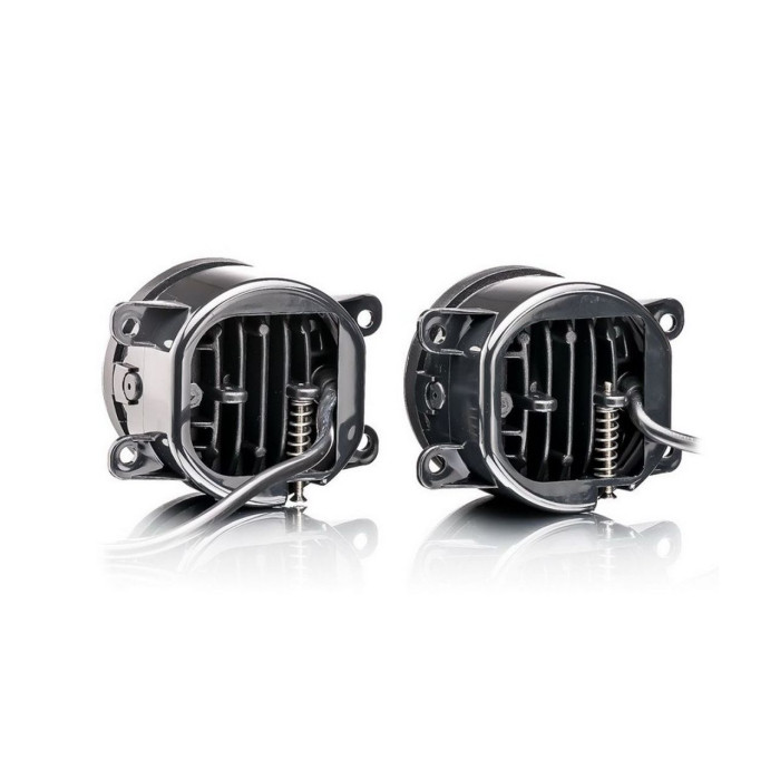 Противотуманные фары 3.5" (універсальні) 30W LED біле світло, ближній промінь, комплект 2 шт (03183)
