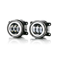 Противотуманные фары 3.5" (універсальні) 30W LED біле світло, ближній промінь, комплект 2 шт (03183)