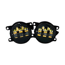 Протитуманні фари 3.5" (універсальні) 50W LED біле світло ближній промінь комплект 2 шт (03185)