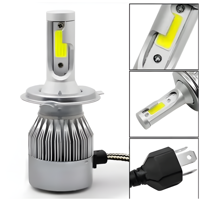 Автолампы H4 EA Light X C6 Hi/Low 3800Lm 6000K 12V 2 шт