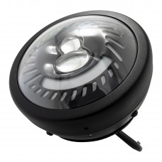 Светодиодная мотофара 5.7" 40W ближний/дальний свет 3700K/5500K с белым габаритом и оранжевым поворотом
