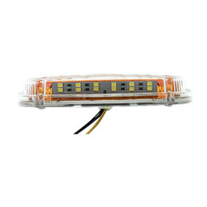 Габаритний ліхтар 03290 G-8003 12V жовтий з повторювачем повороту 4 шт