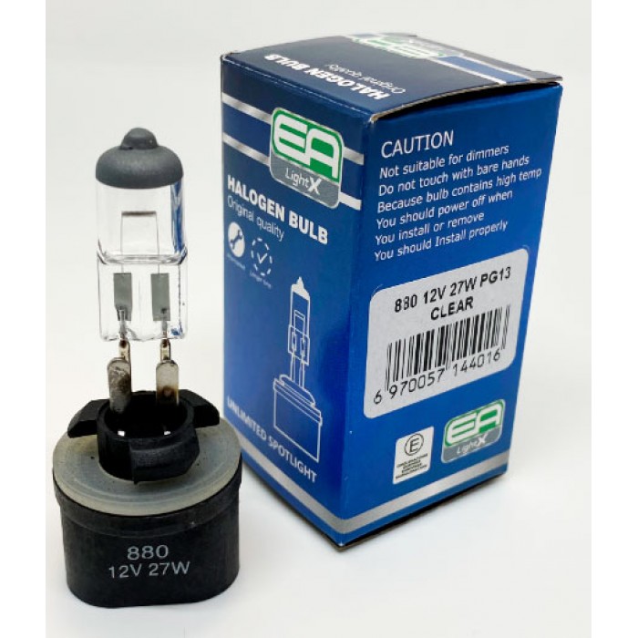 Галогенная лампа EA Light X 880 12V 27W PG13 CLEAR - EA Light X