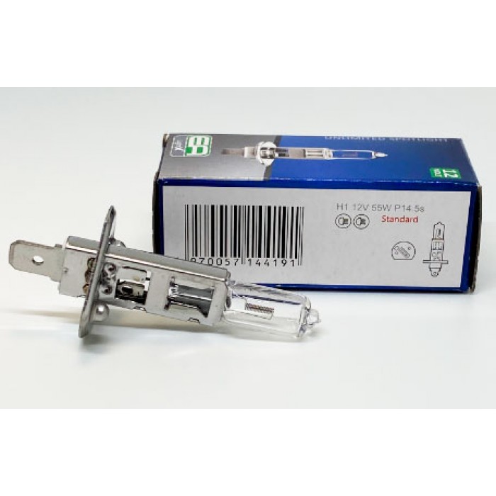 Галогенная лампа EA Light X H1 12V 55W P14.5S CLEAR - EA Light X