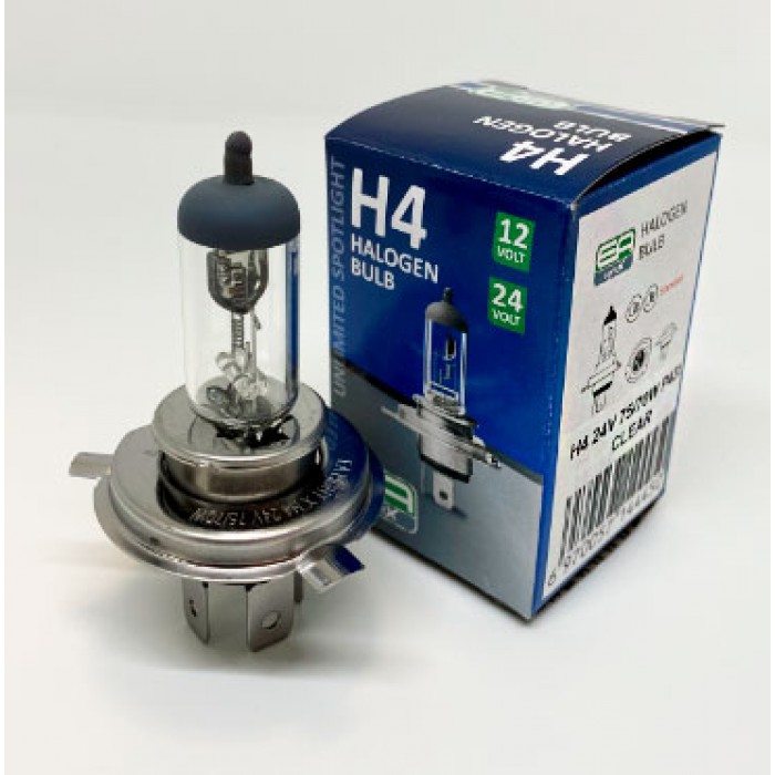 Галогенная лампа EA Light X H4 24V 75/70W P43t CLEAR - EA Light X