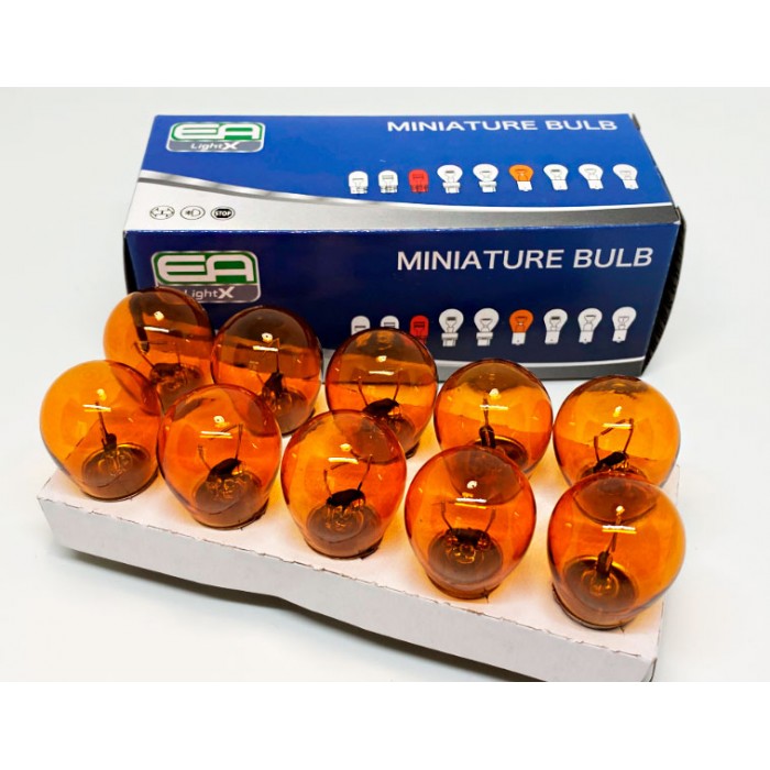 Галогенная лампа EA Light X PY21W S25 24V 21W BAU15S AMBER - EA Light X