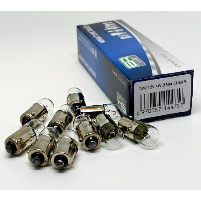 Галогенная лампа EA Light X T4W 12V 4W BA9S CLEAR - EA Light X