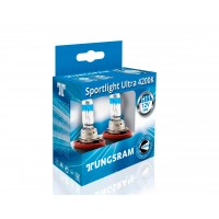 Комплект галогенних ламп Tungsram H11 +120% 55W Sportlight Ultra 4200(53110SUP.2D)_93098622