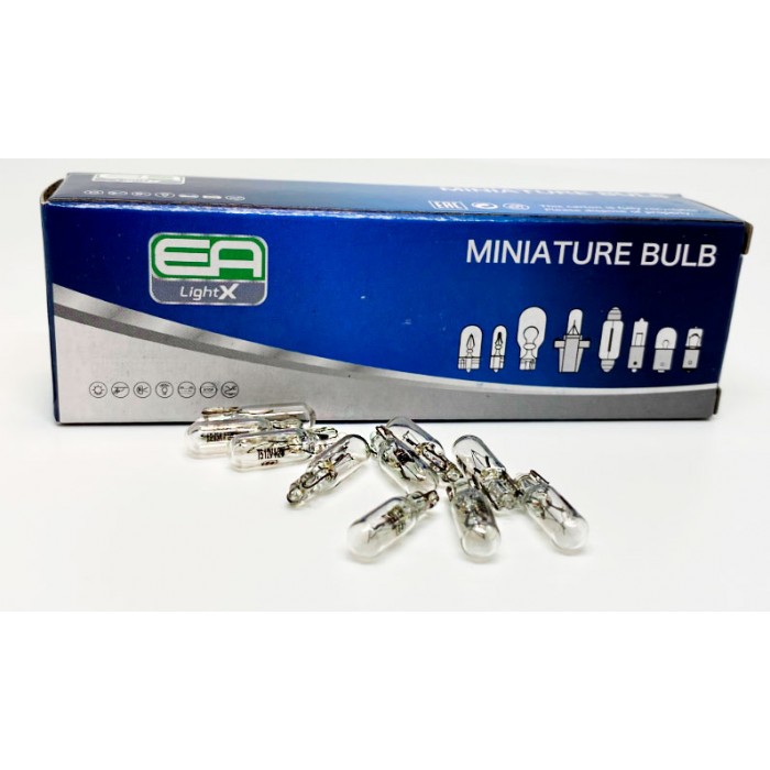 Галогенная лампа EA Light X W1.2W T5 12V 1.2W CLEAR - EA Light X