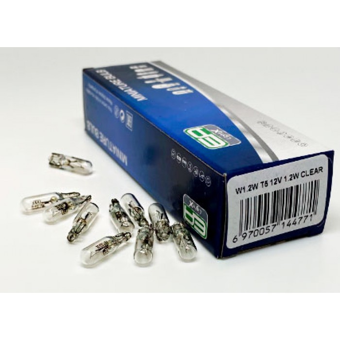 Галогенная лампа EA Light X W1.2W T5 12V 1.2W CLEAR - EA Light X