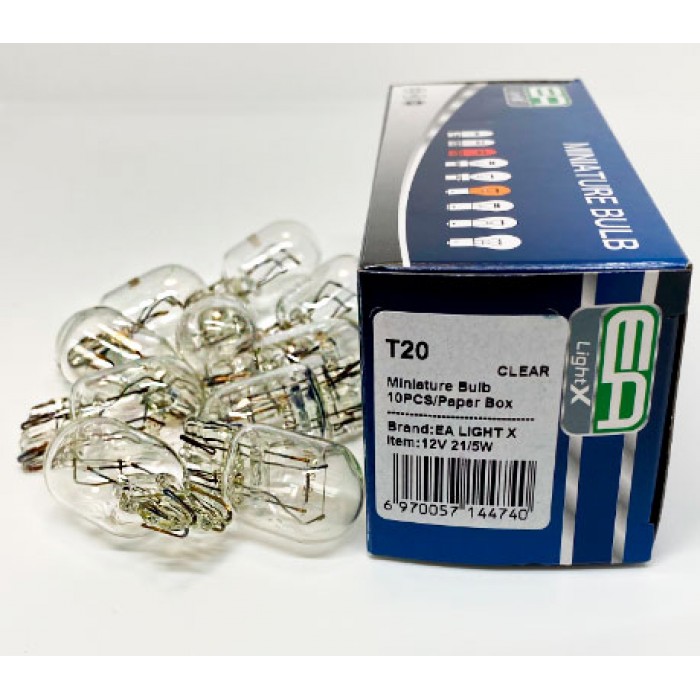 Галогенная лампа EA Light X W21/5W T20 12V 21/5W CLEAR - EA Light X
