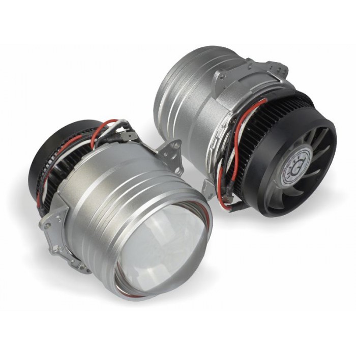 Комплект светодиодных LED линз EA Light X BL-3" 37/40W модель H1