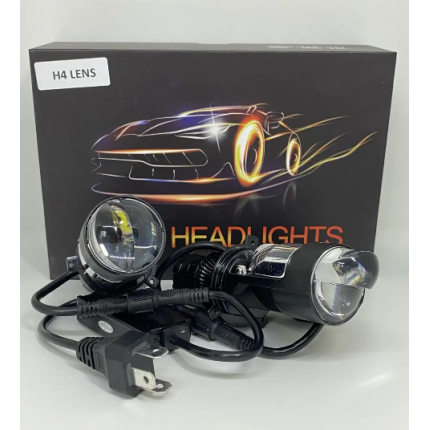Комплект світлодіодних лінз EA Light X А82 H4 ближній/дальній 6000 Lm