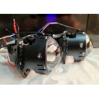 Комплект світлодіодних LED лінз EA Light X 3" H7+DRL  40/45W