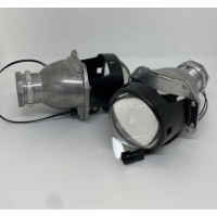 Комплект біксенонових лінз EA Light X PREMIUM ближній/далекий 2,5 дюйма метал MINI лампа D2S