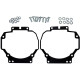 Перехідні рамки для заміни лінз Toyota Camry V40 2006-2009 Xenon&Halogen на модуль Hella 3/3R (05016)