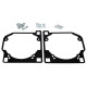 Переходные рамки для замены линз Hyundai Sonata IV EF 2001-2012 Halogen на модуль Hella 3/3R