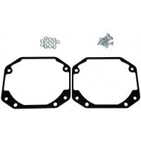 Перехідні рамки для заміни лінз BMW X5 E53 1999-2004 Xenon на модуль Hella 3/3R (05022)