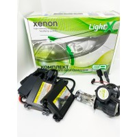 Комплект біксенону EA Light X з блоками Ultra Slim DC H4 ближній + дальній 6000 K