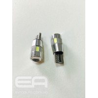 Світлодіодна лампа T-10 6SMD (лінза) 5630 Canbus