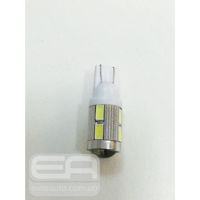 Светодиодная лампа T-10 10SMD (линза) 5630 -