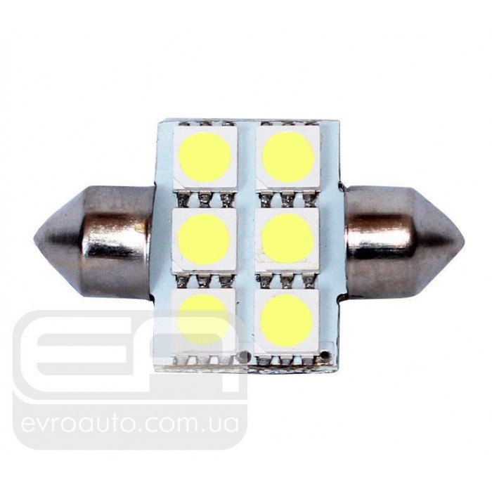 Софитная светодиодная лампа EA Light X SJ-31 6SMD 31 мм