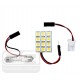 Светодиодная панель сверхъяркая EA Light X P10 12SMD  0,5W T10/BA9S 39mm