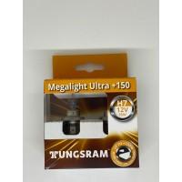 Комплект галогенных ламп Tungsram H7 12V 55W (2 шт./пластиковый бокс) Megalight Ultra +150%