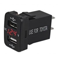 Адаптер врізний USB EA Light X A56 червоний