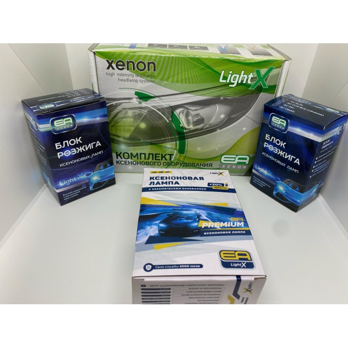 Комплект ксенона EA Light X 35W H7 5000K AC с керамикой - EA Light X