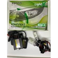Комплект ксенону EA Light X з блоками Ultra Slim DC H4 (ксенон+галоген) 5000 K