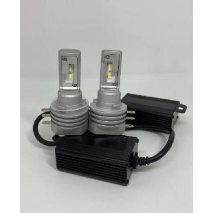 Комплект LED ламп EA Light X E1 H15-V2 4000 Lm 12-24 V Ultra Slim (ДХО/дальній)