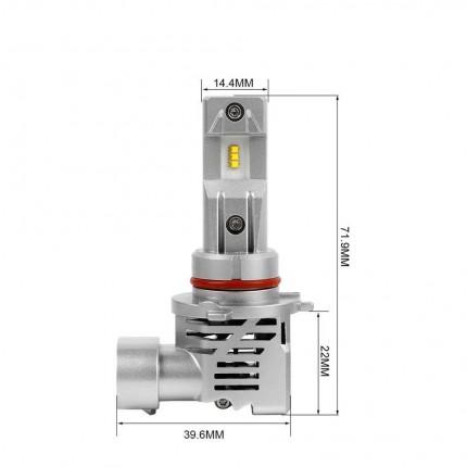 Комплект LED ламп EA Light X M9 HB3 (9005) 5000K 5000Lm