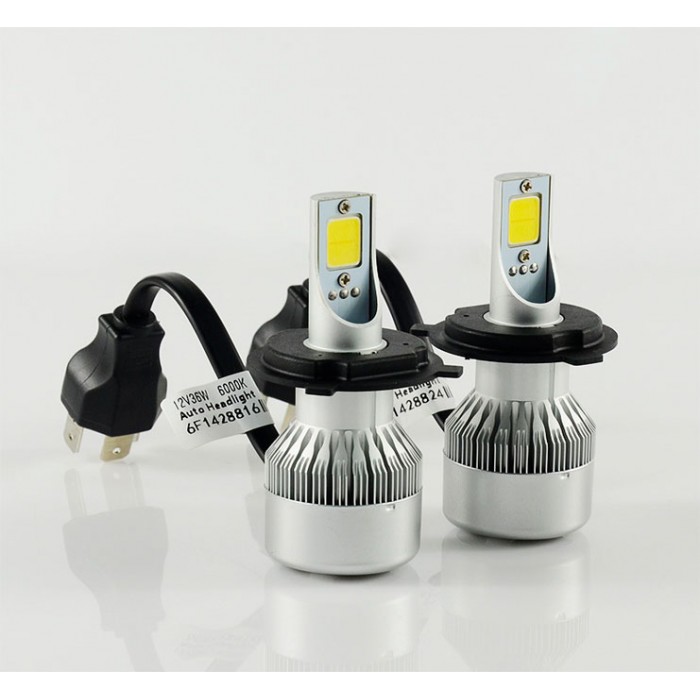 Светодиодные лампы H4 EA Light X C6 Hi/Low 3800Lm 6000K 12V 2 шт