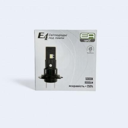 Комплект LED ламп EA Light X E4 H1 5000 K 8000 Lm яскравість + 250%