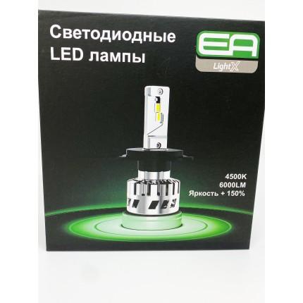 Комплект LED ламп EA Light X S4 HB3 (9005) 12V-36V 32W 4500K 8000Lm