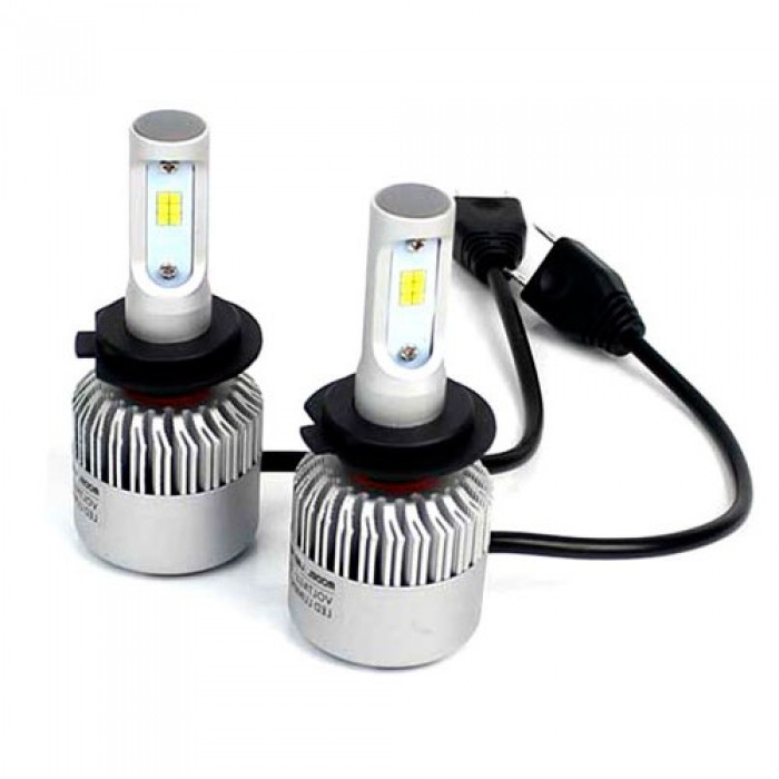 Светодиодные лампы H7 Led Headlight S2 CSP 8000Lm 5000K 12V 2 шт