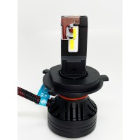 Комплект LED ламп EA Light X X9 H4 5000K 10000Lm із модулем обманки
