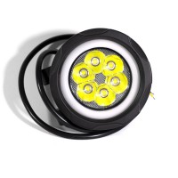 Світлодіодна балка EA Light X JR-18W коло з габаритом