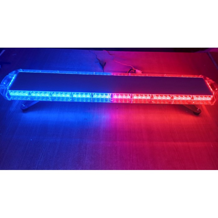Светодиодная панель/балка/мигалка (Стробоскоп) EA Light X  LED 118 см красно-синяя