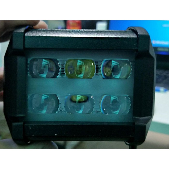 Светодиодная балка EA Light X JR-7D S 18W 1224 Лм 95 мм Spot 6000K 9–32V IP67 Epistar для авто и спецтехники